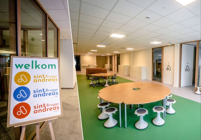 Binnenkijken in het nieuwe Sint-Andreasinstituut in Brugge