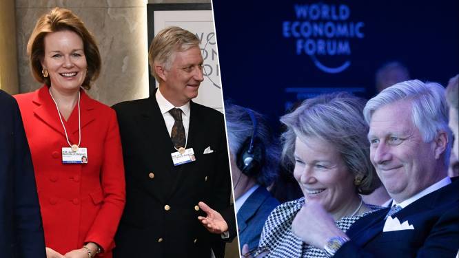 Van wereldleiders tot wetenschappers: koning Filip en koningin Mathilde ontmoeten invloedrijke personen tijdens WEF