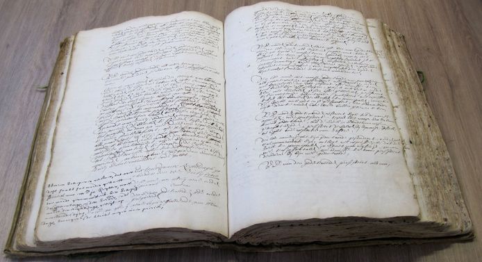 'Criminele rol' in het Tilburgse archief.