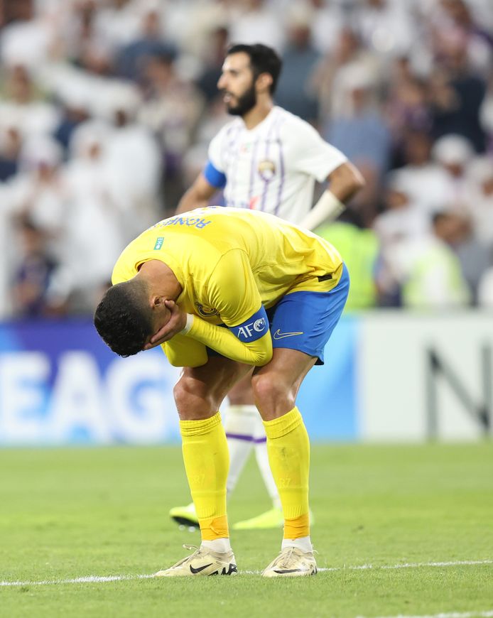 Ontgoocheling bij Ronaldo na verlies tegen Al Ain.