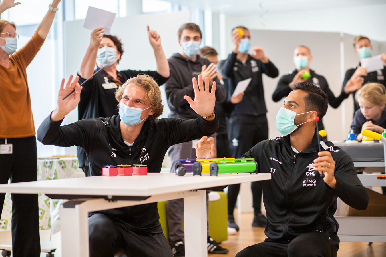 OHLeersteklassers bezoeken Ziekenhuisschool Foto hln.be
