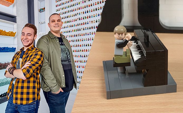 Corneel en Björn, deelnemers van 'LEGO Masters' op VTM
