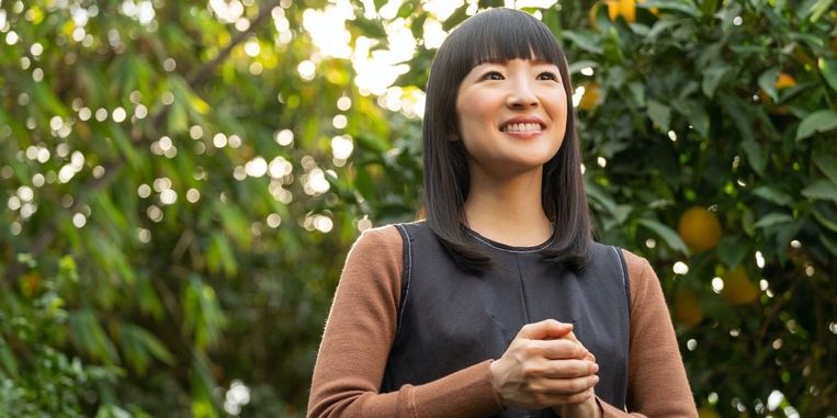 SPARKING JOY
WITH MARIE KONDO Beeld Netflix