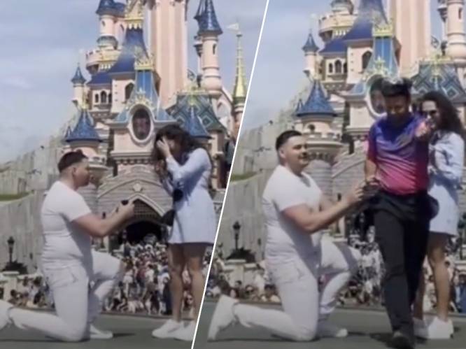 Medewerker Disneyland Parijs verpest huwelijksaanzoek aan iconische kasteel