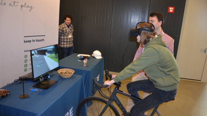 Van virtueel fietsen tot bouwen met bamboe: leerlingen maken kennis met toekomstige fietsbrug Vijfstraten