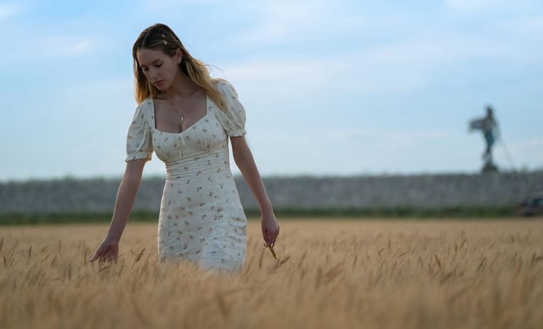 Dylan Penn in ‘Flag Day’.  Beeld rv