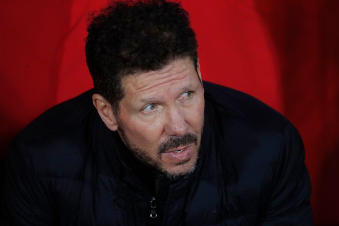 Atlético-coach Diego Simeone.