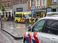 In een kapperszaak in Roosendaal is woensdagmiddag iemand gewond geraakt na een woordenwisseling.