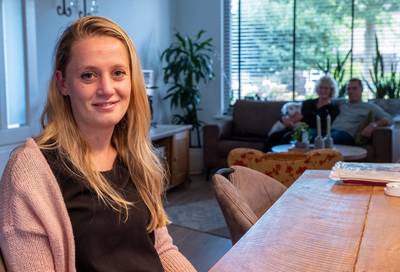 Dik 300 huurders vóór haar: Suzanne (26) woont nog bij haar ouders