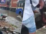 Un homme sauvé après une chute dans un égout pluvial en Inde
