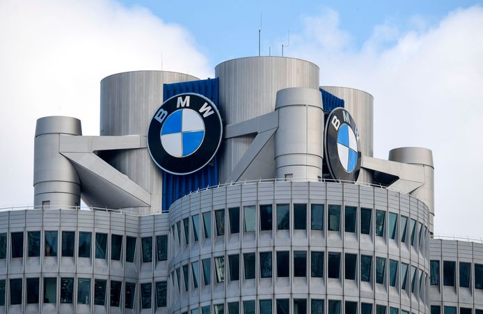 Het hoofdkantoor van autofabrikant BMW in München.