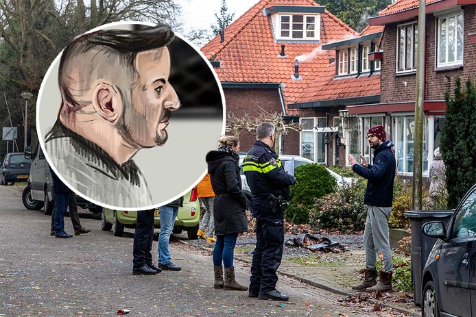 Burak werd veroordeeld voor de vuurwerkbom aan de Havezatelaan in Deventer.