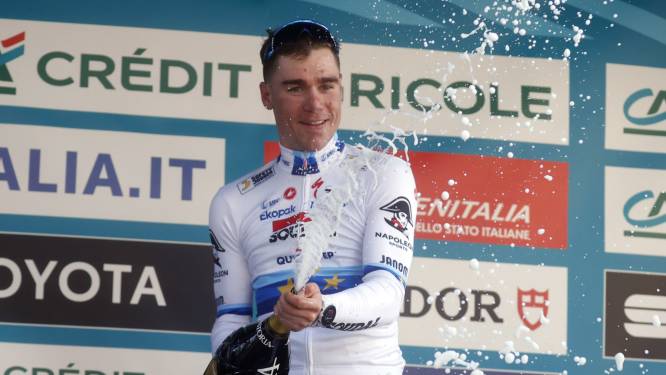Fabio Jakobsen knokt voor plekje in Tour-ploeg: ‘Vandaag heb ik laten zien dat ik de benen heb’