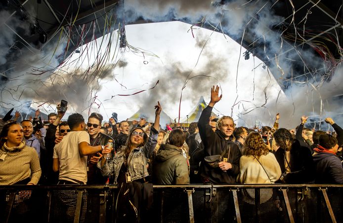 Een proeffestival, eerder dit jaar. Misschien kan de festivalzomer deels doorgaan.