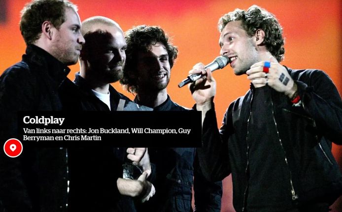 Coldplay in 2005.