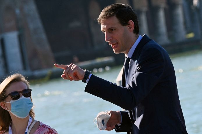 Wopke Hoekstra was dit weekeind slechts op afstand met het CDA bezig, hij was in Venetië voor de G20.