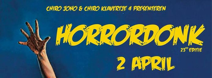 Horrordonk vindt plaats op 2 april.