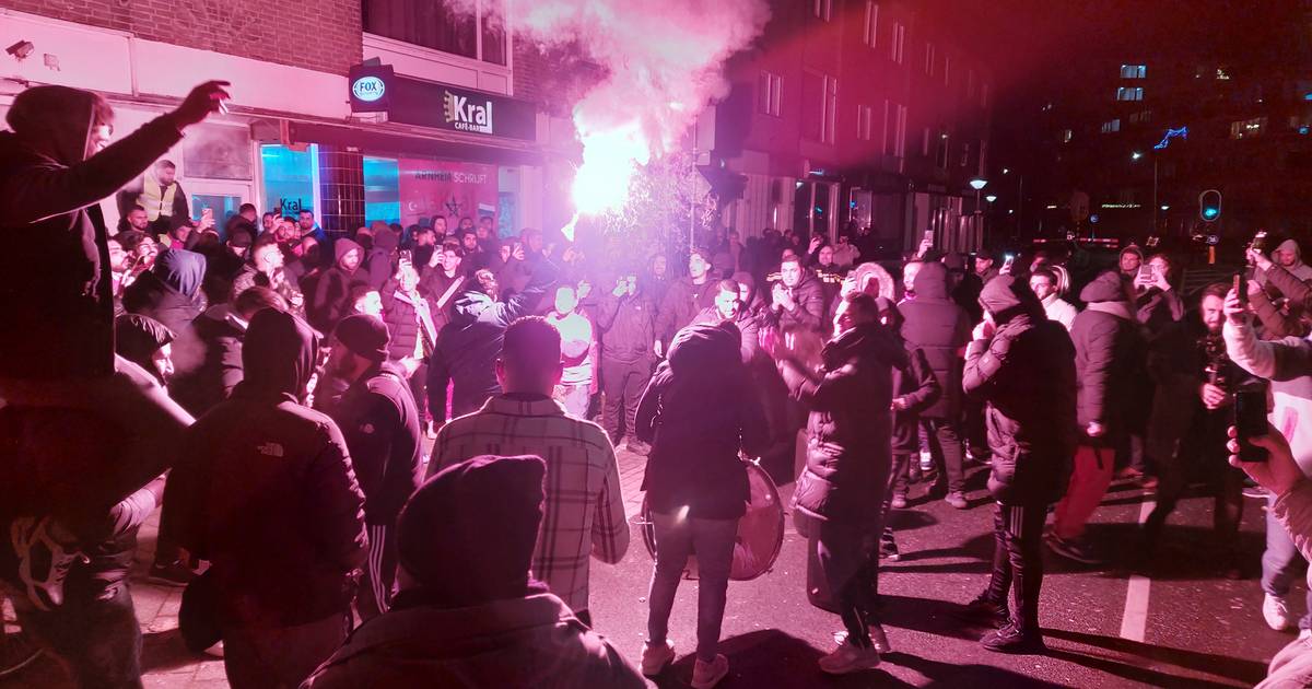 Atmosfera di festa ad Arnhem nonostante la sconfitta del Marocco |  residenza