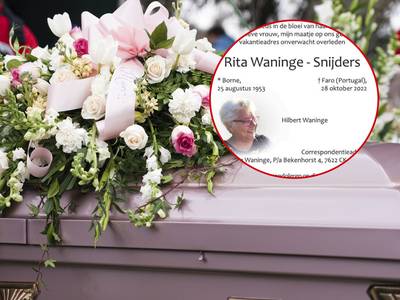 Hilbert uit Borne wil afscheid nemen van zijn vrouw, maar in de kist ligt niet Rita