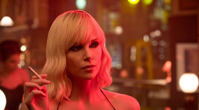 Charlize Theron in 'Atomic Blonde'.