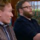 Conan O'Brien speelt 'Mario Kart' met Zac Efron en Seth Rogen (filmpje)