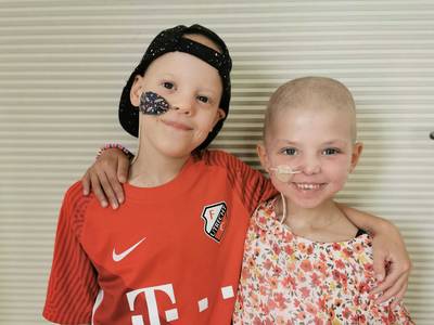 Hoe de vriendschap van Sanne-Sophie (6) uit Wezep leidt tot een actie om andere kinderen met kanker 