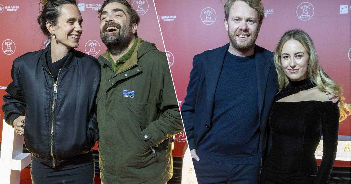 in the picture.  Big love on the red carpet of the Ostend Film Festival: Rick Verhey shines for the first time alongside his new girlfriend |  film