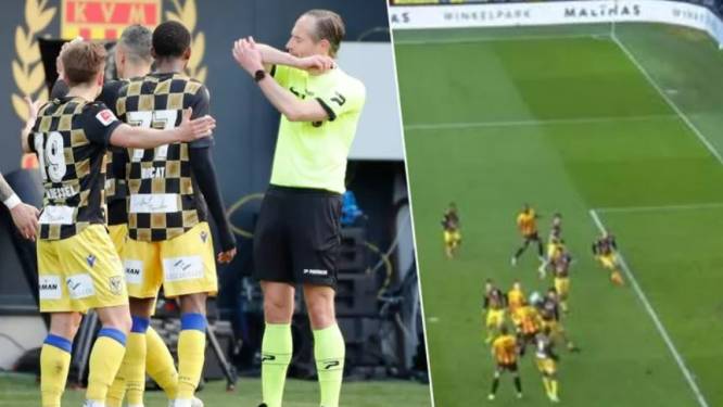 “Personne n’a rien vu sauf notre ami de Tubize”: un penalty accordé par le VAR à Malines fait débat