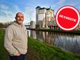 Veevoederfabriek De Samenwerking wil fors uitbreiden. Overbuurman Robert de Gelder is hier op tegen.