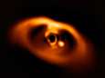 Geboorte van een planeet voor de allereerste keer vastgelegd op spectaculaire foto