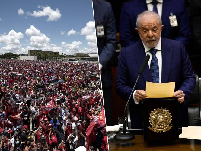 Linkse Lula da Silva legt eed af als president van Brazilië na nieuwe bomdreiging: man met explosieven opgepakt