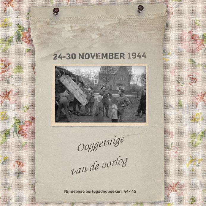 Canadezen op het pleintje kruising Surinameweg en Witsenburgselaan, najaar 1944.