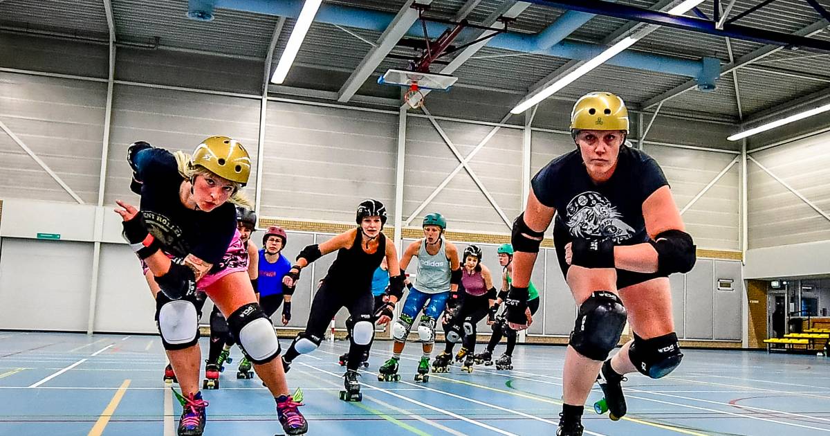 Rotterdam Roller Derby jubileert stoere skaters sparen al tien jaar