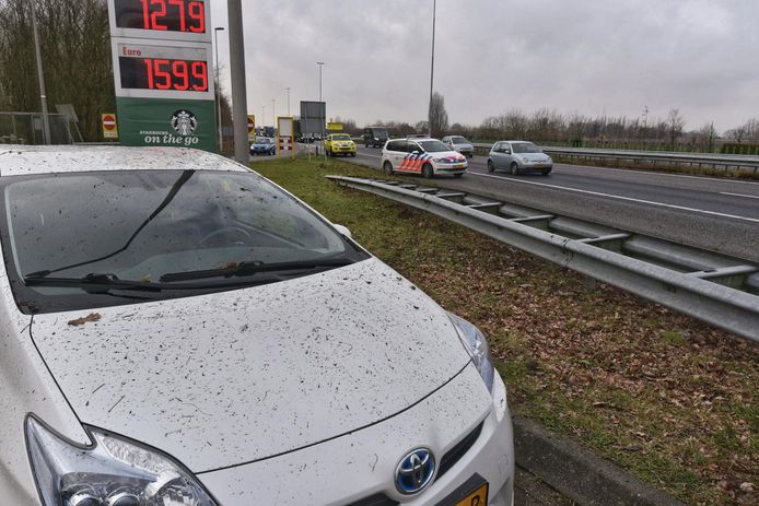 Ongeval A58.