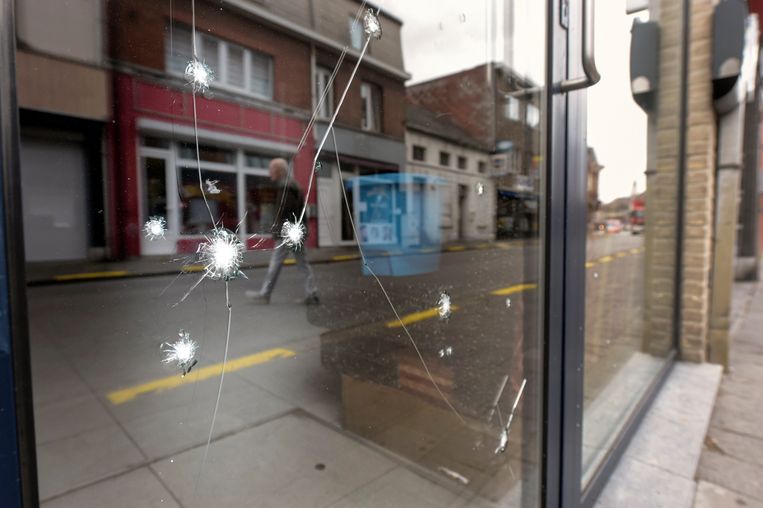 Eerder deze maand ontplofte ook al een granaat in het centrum van Willebroek Beeld Photo News