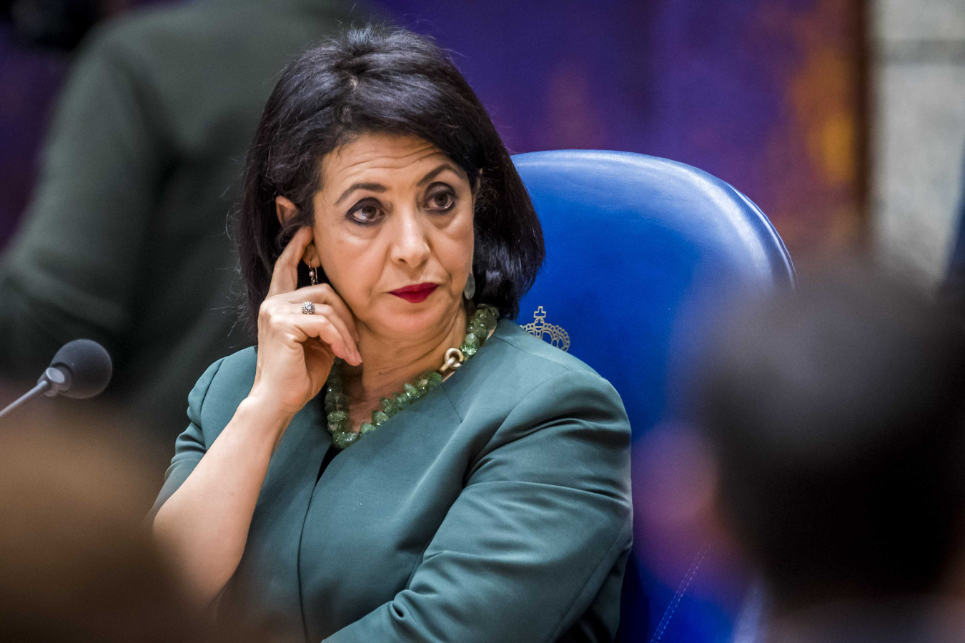 Kamervoorzitter Khadija Arib
