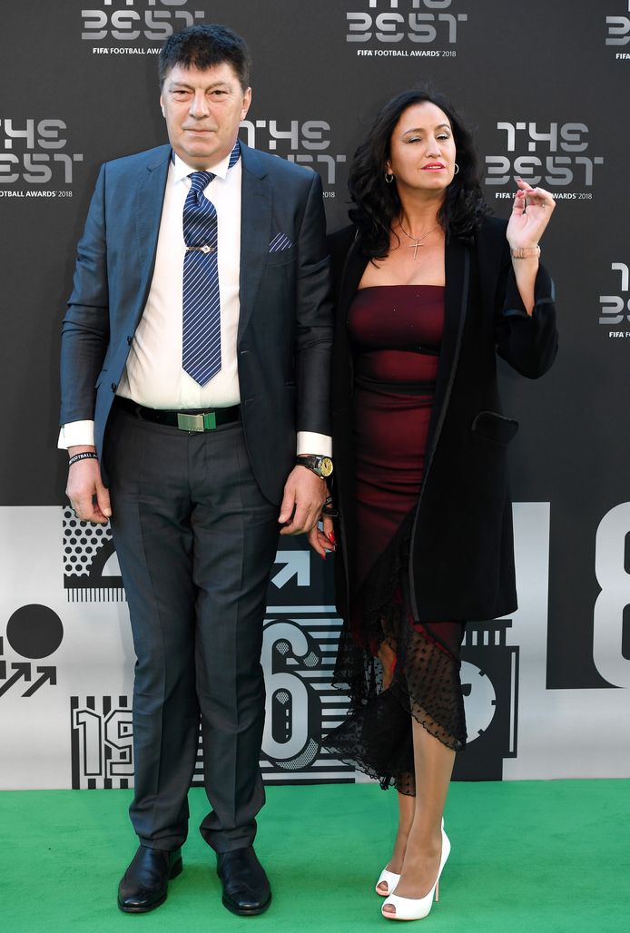 Rinat Dasajev en zijn vrouw Maria del Mar.