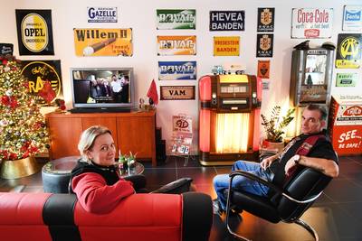 De Amerikaanse droom van Wim en Claudia, jukebox vol rock & roll muziek