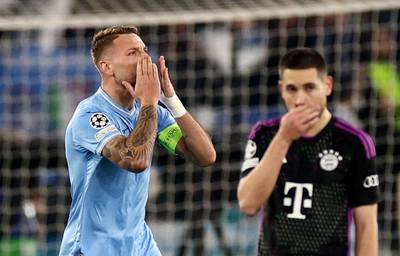 Le gros coup de la soirée: la Lazio surprend le Bayern