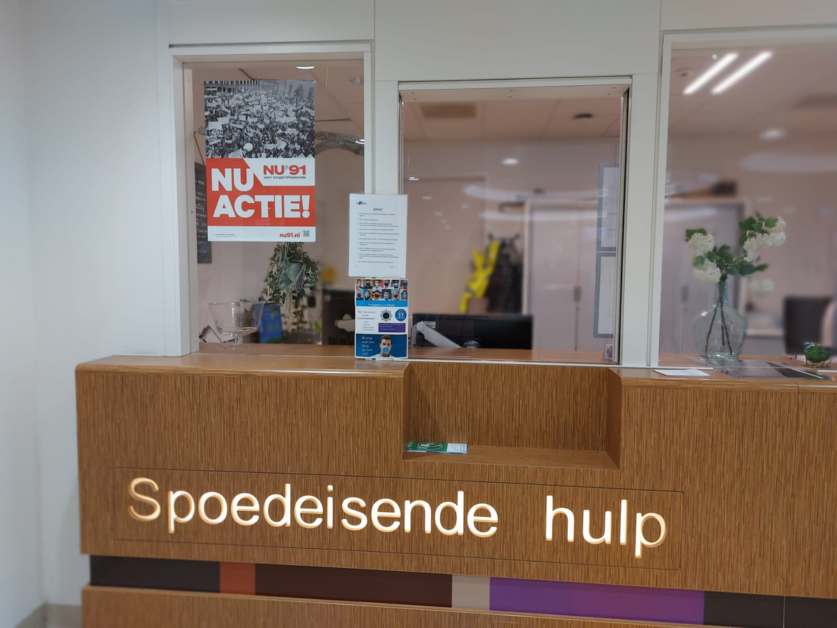 Ziekenhuis CWZ komt wel in actie voor nieuwe cao, maar staakt (nog) niet Foto AD.nl