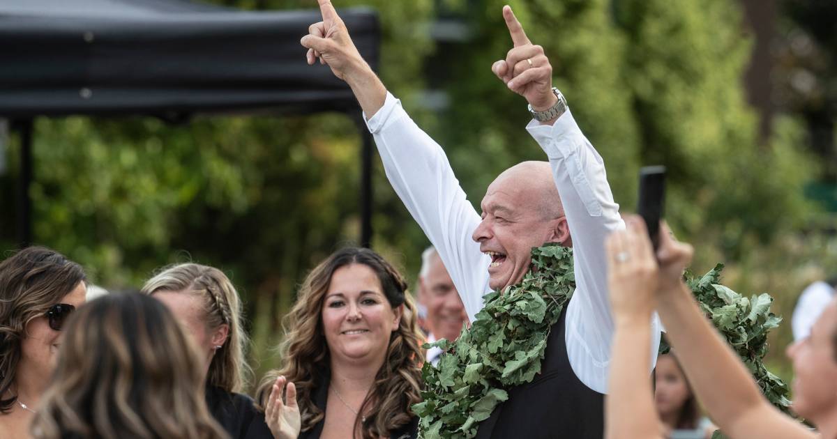 Het duurde even, maar Raymond mag zich de koning van Babberich noemen