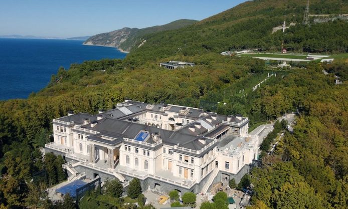 Het paleis aan de Zwarte Zee.