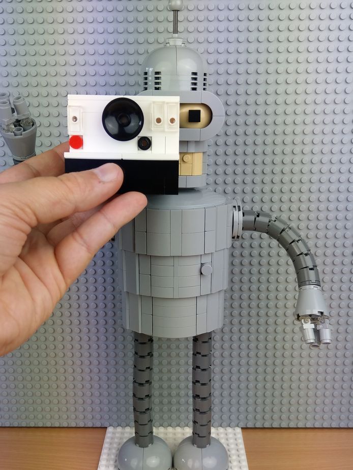 Een Polaroid-camera uit LEGO!