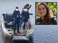 De politie zoekt in het water naar de verdwenen Ichelle.