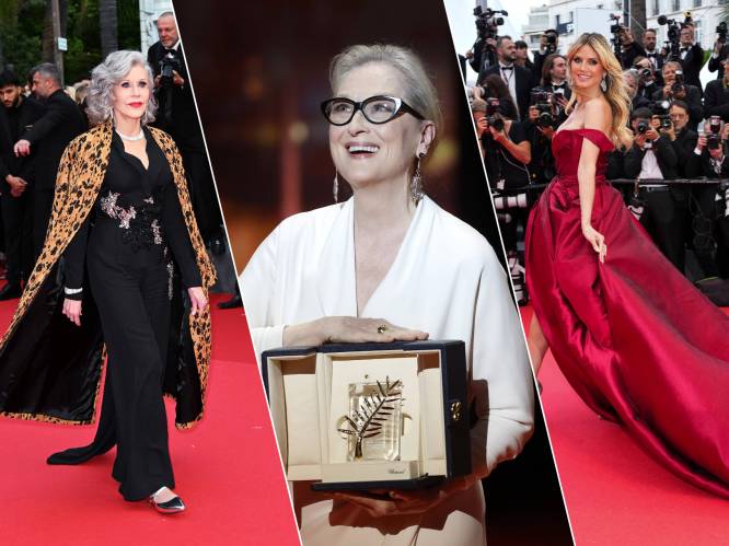 IN BEELD. Veel glitter en glamour op de rode loper en Meryl Streep ontvangt ere-Gouden Palm op filmfestival van Cannes