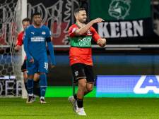 Tannane loopt bij doelpunt tegen PSV blessure op en vreest derby tegen Vitesse te moeten missen
