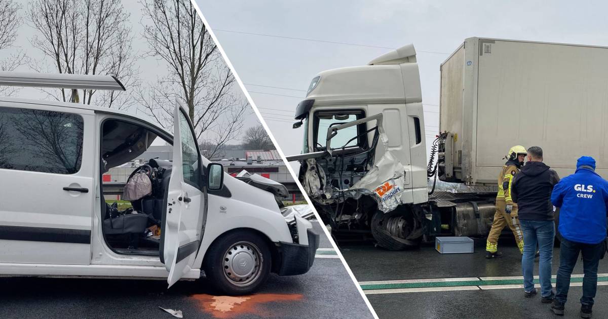 112 Nieuws: N36 dicht na ernstig ongeluk bij Almelo.