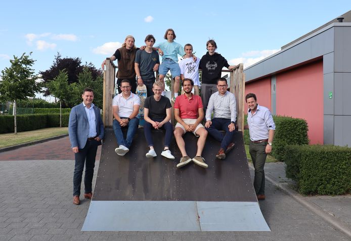 Het nieuwe pop-upskatepark in Wingene opent in juli