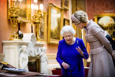 In Buckingham Palace loop je letterlijk van de ene verbazing naar de andere