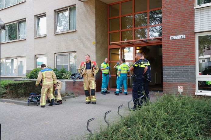 Brand bij een zorgcentrum in Eindhoven.